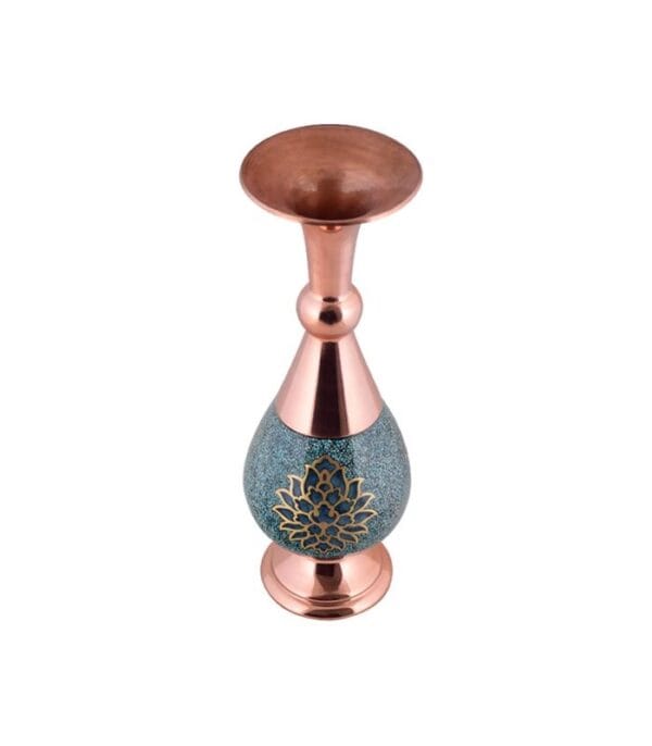 خرید گلدان فیروزه کوبی 40cm آقاجانی با ارسال رایگان