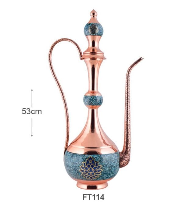 خرید گلاب پاش فیروزه کوب ترنج صنایع دستی آقاجانی