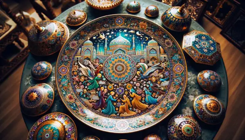 میناکاری از پرفروشترین صنایع دستی اصفهان